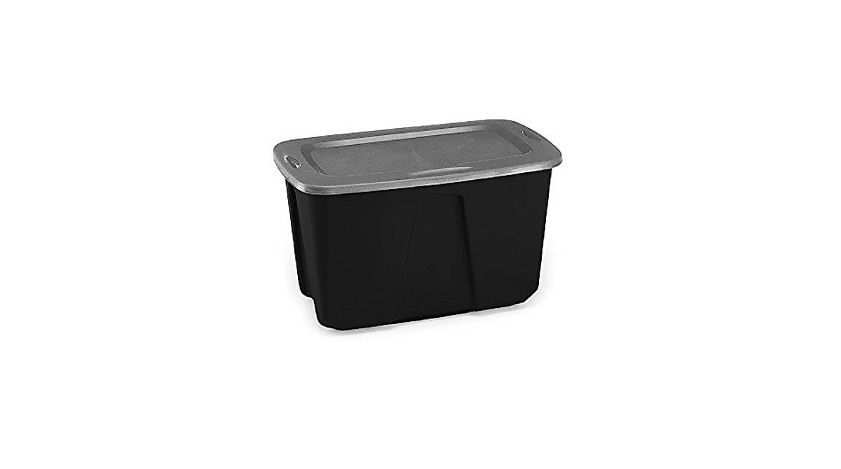 Homz 32-Gallon Storage Tote Box - Versatile & Stackable