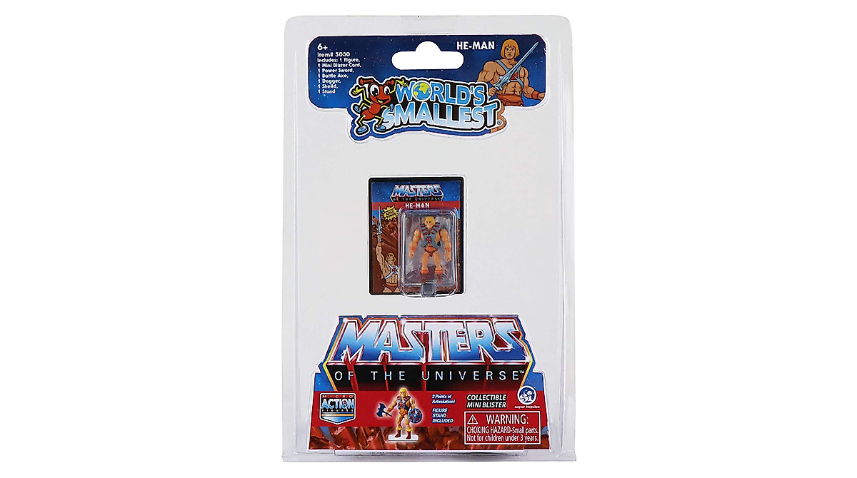 Worlds Smallest Masters of The Universe Mini Figures
