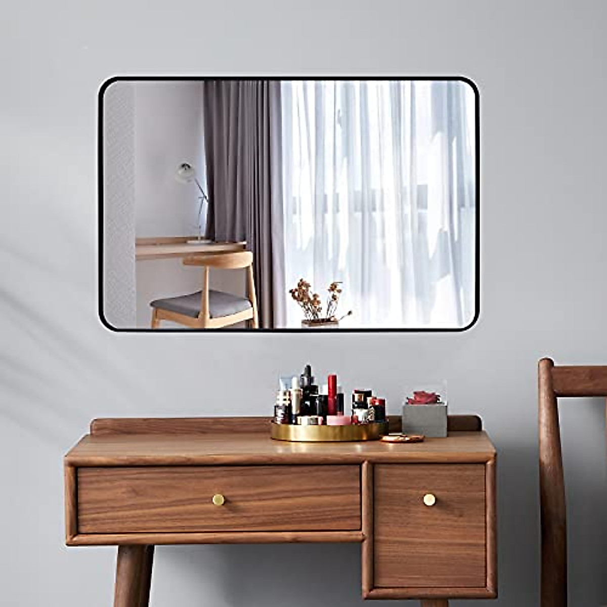 ARTWIND 40x30 Inch Wall Mirror - Modern Bathroom & Vanity Decor