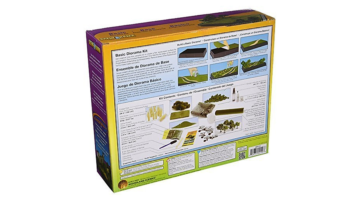 Woodland Scenics Diorama Kit Basic for Creative Crafts