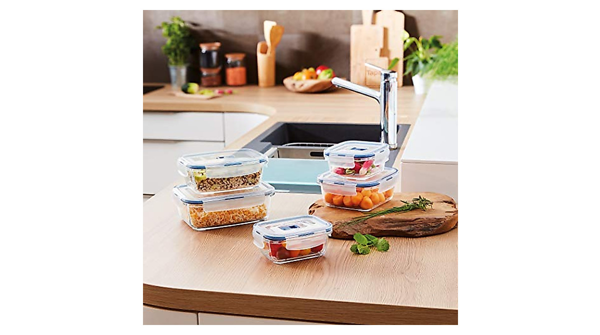 Luminarc Pure Box Active Food Storage Set - 10 Piece Food Containers