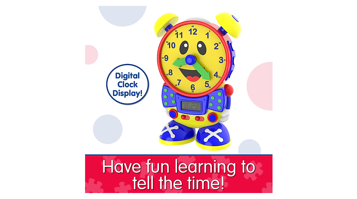 Telly The Teaching Time Clock - Fun Learning for Kids