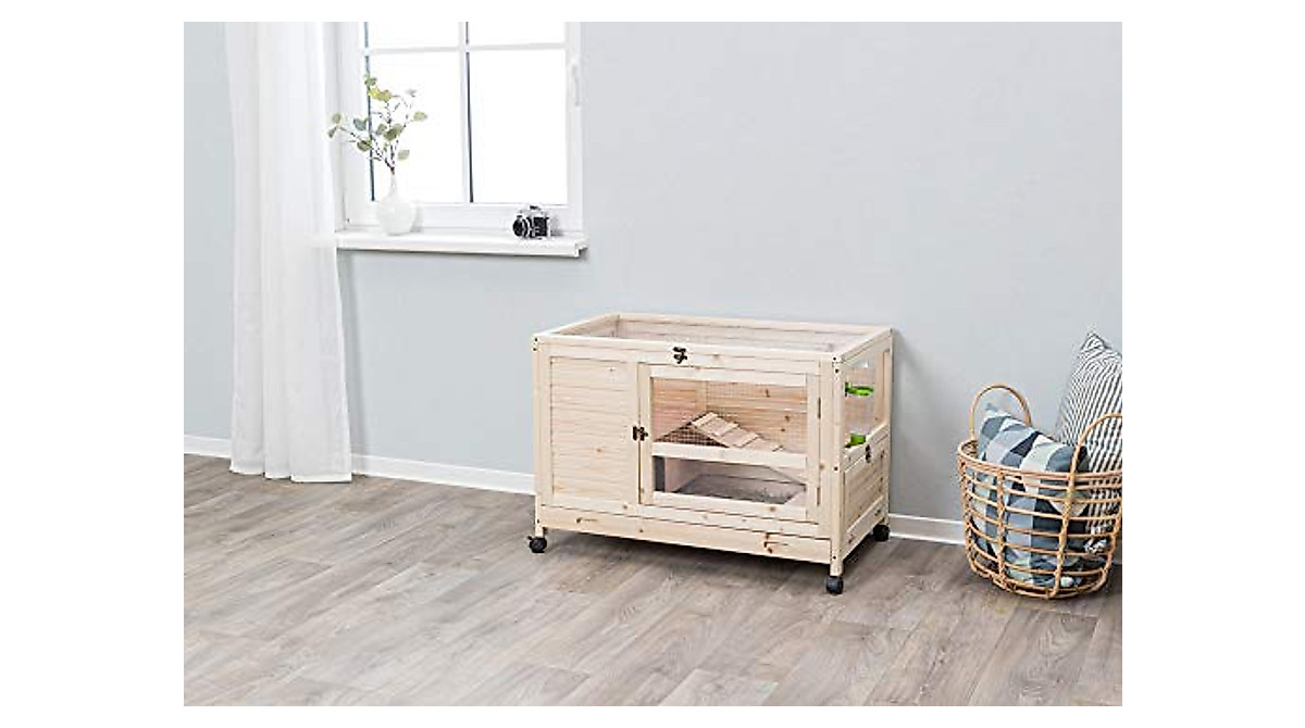 TRIXIE Indoor Rabbit Hutch - Comfort for Small Pets