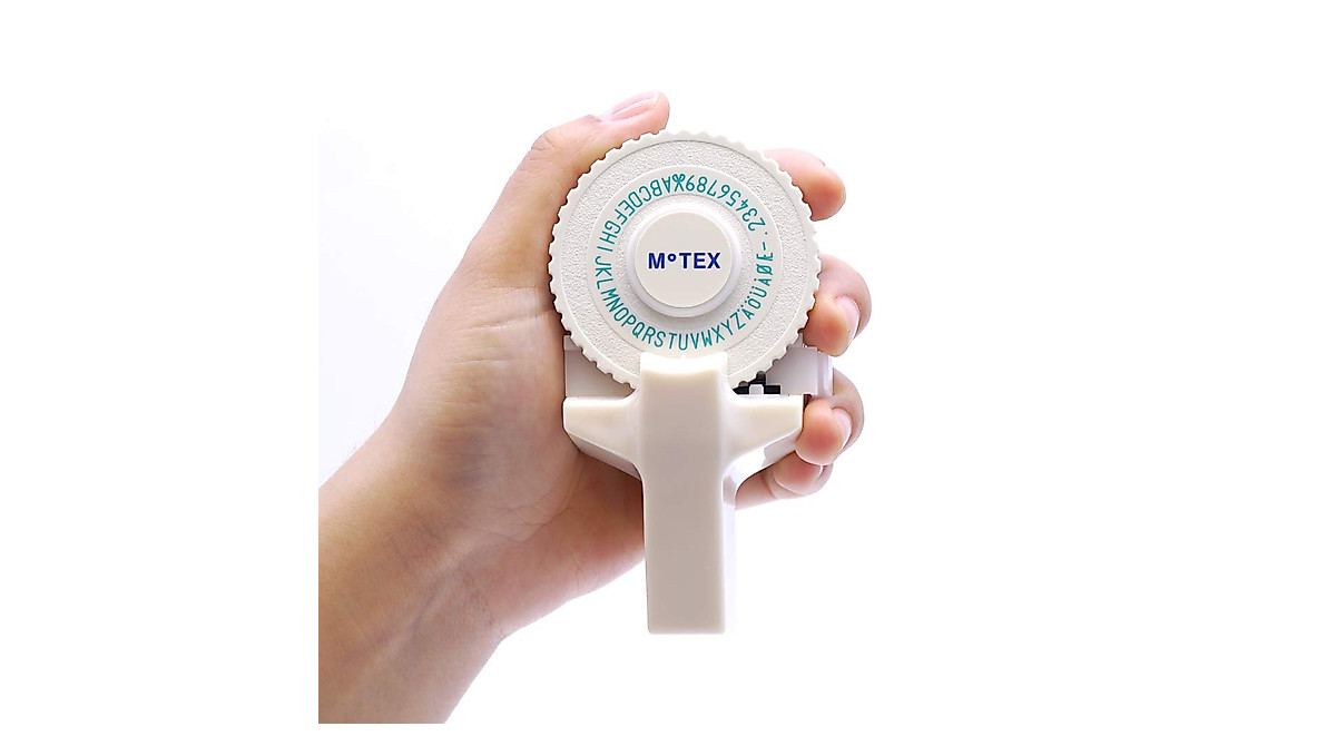 Motex Embossing Label Maker - Create Custom Labels Easily