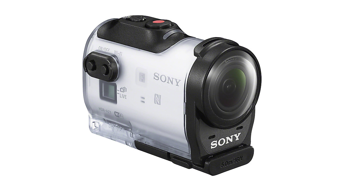 Sony HDR-AZ1VR Mini Action Cam - Waterproof & Remote Ready