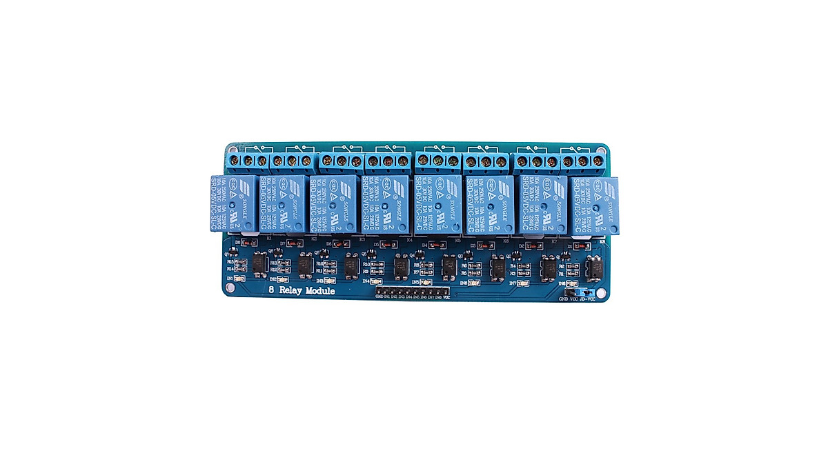 JBtek 8 Channel Relay Module for Arduino & Raspberry Pi