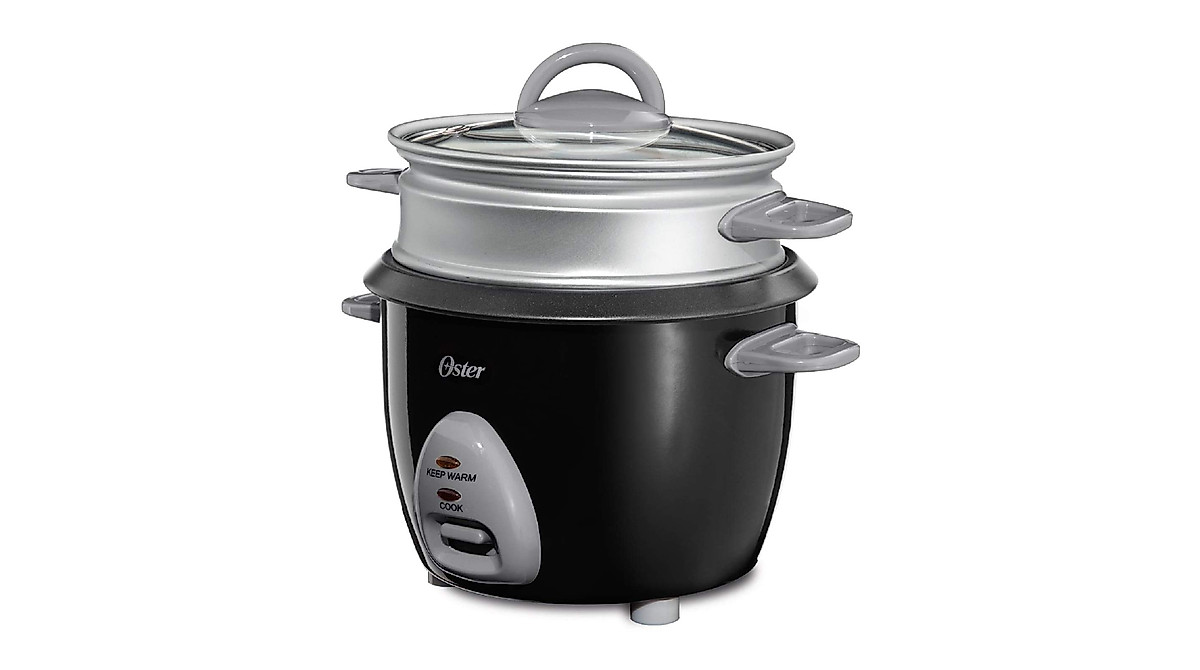 Oster 6-Cup Rice Cooker: Perfect Rice & Steamed Veggies