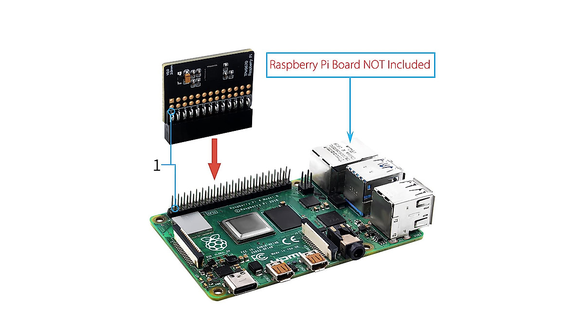 GeeekPi TPM2.0 Module for Raspberry Pi - Secure Encryption and Keys