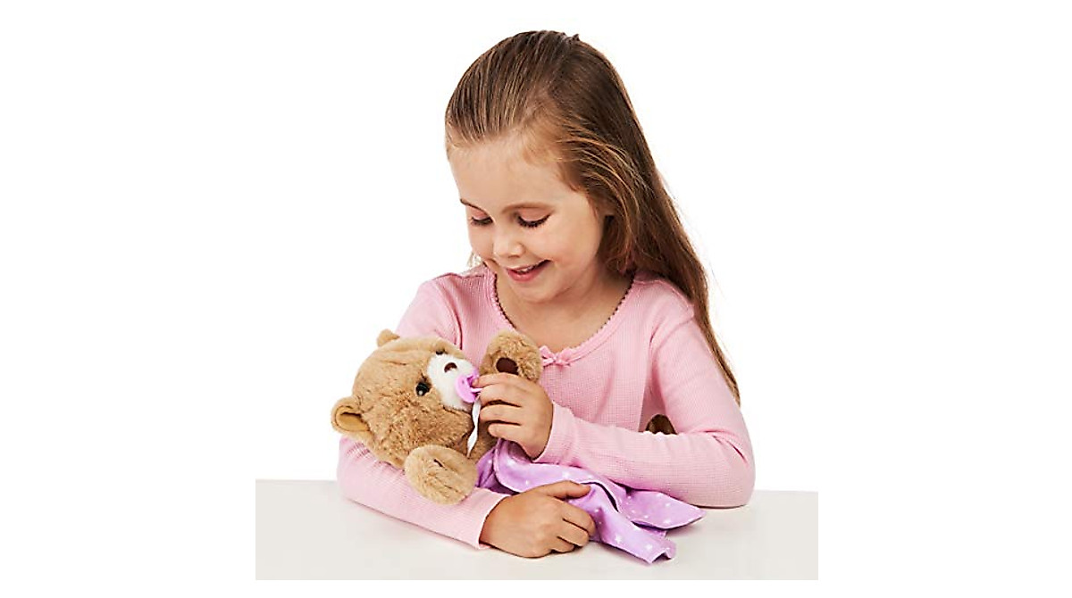 Little Live Pets Cozy Dozy Cubbles Teddy Bear – Interactive Bedtime Buddy