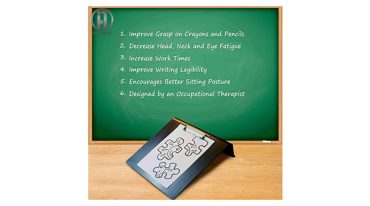 INNER-ACTIVE Slant Board for Writing & Reading | Improve Posture ...