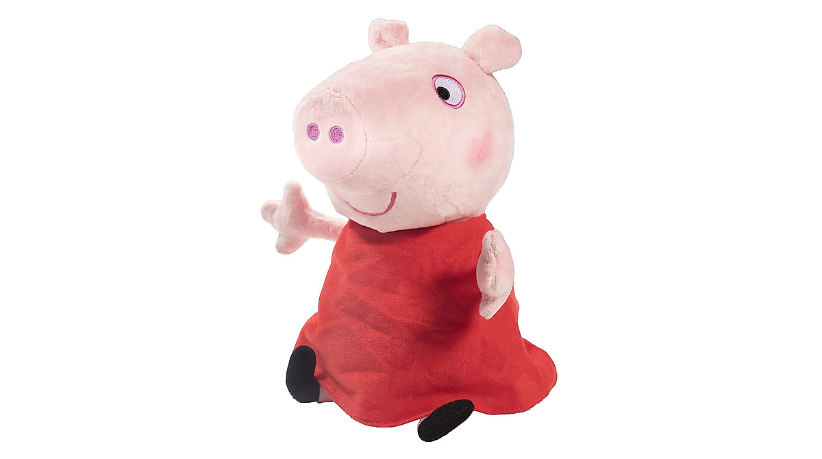 Peppa Pig Hug N' Oink Plush Toy - Talk, Giggle & Oink | 12