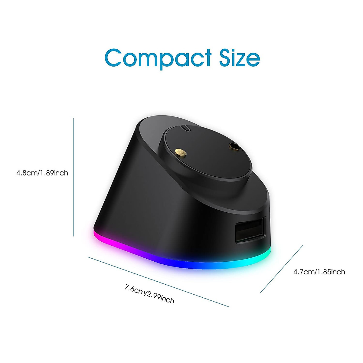 Premium Metal Charging Dock for Logitech Gaming Mice