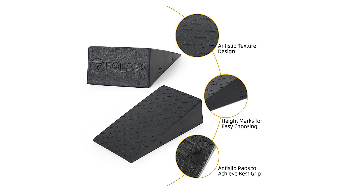 Folaps Squat Wedge: Heel Elevated for Squats, Mobility & Strength