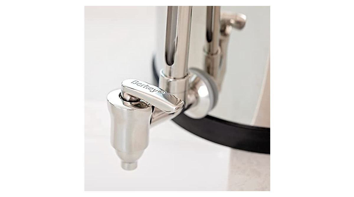 7 Inch Stainless Steel Berkey Spigot for Clear Water Level