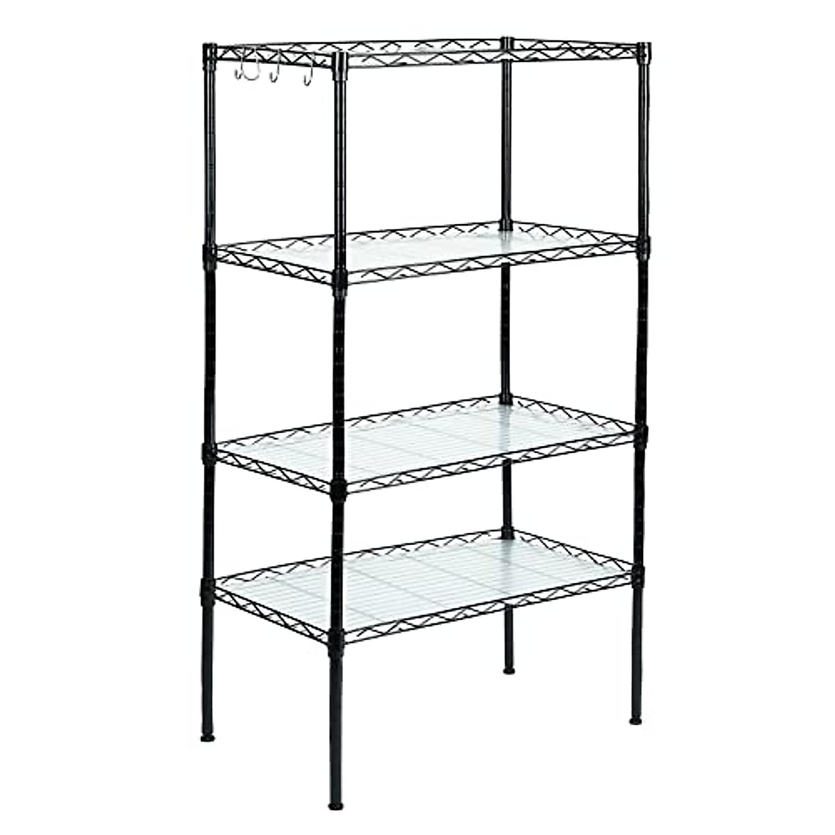 Heavy-Duty Metal Shelving Unit | Adjustable Wire Storage Racks