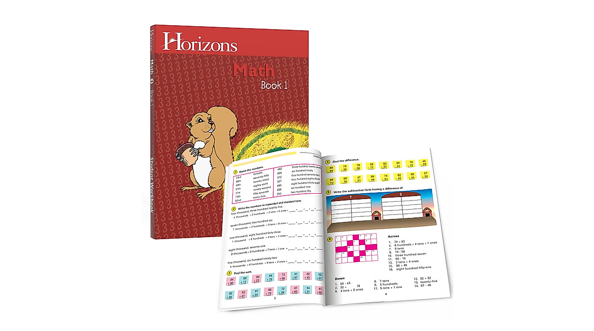 Horizons 3rd Grade Math Student Book 1 | Engaging Curriculum Guide