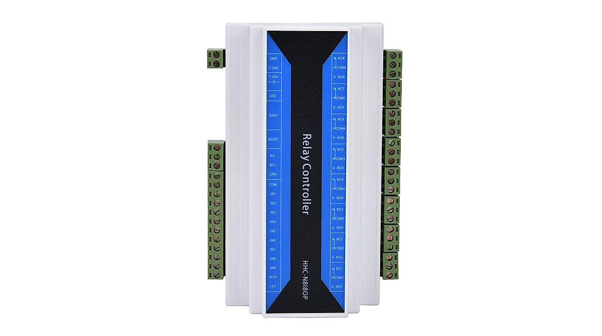 8 Channel Network Relay Module - Remote Control Device