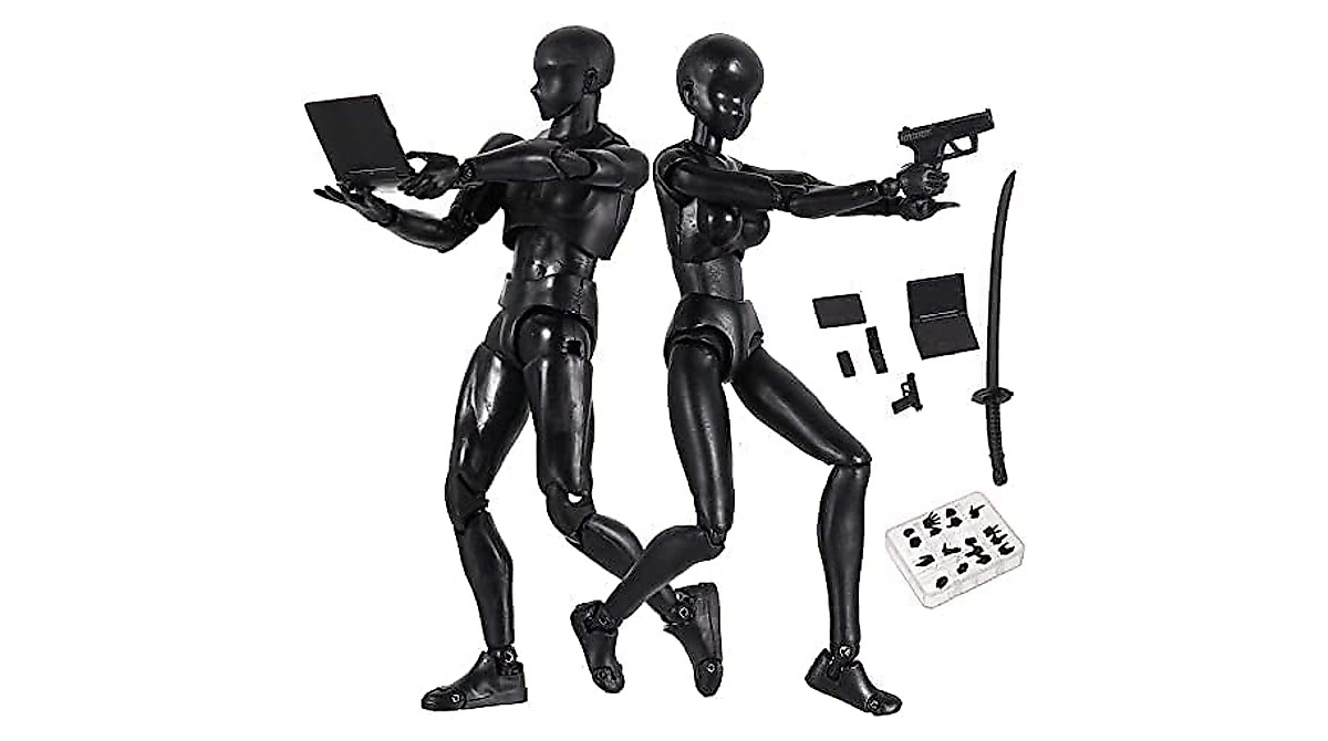 SYKIA Action Figures - Ultimate Drawing Models for Artists