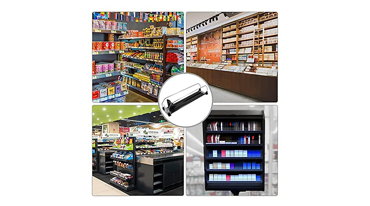 Veemoon Vending Machine Pusher Glide for Refrigerator and Shelves