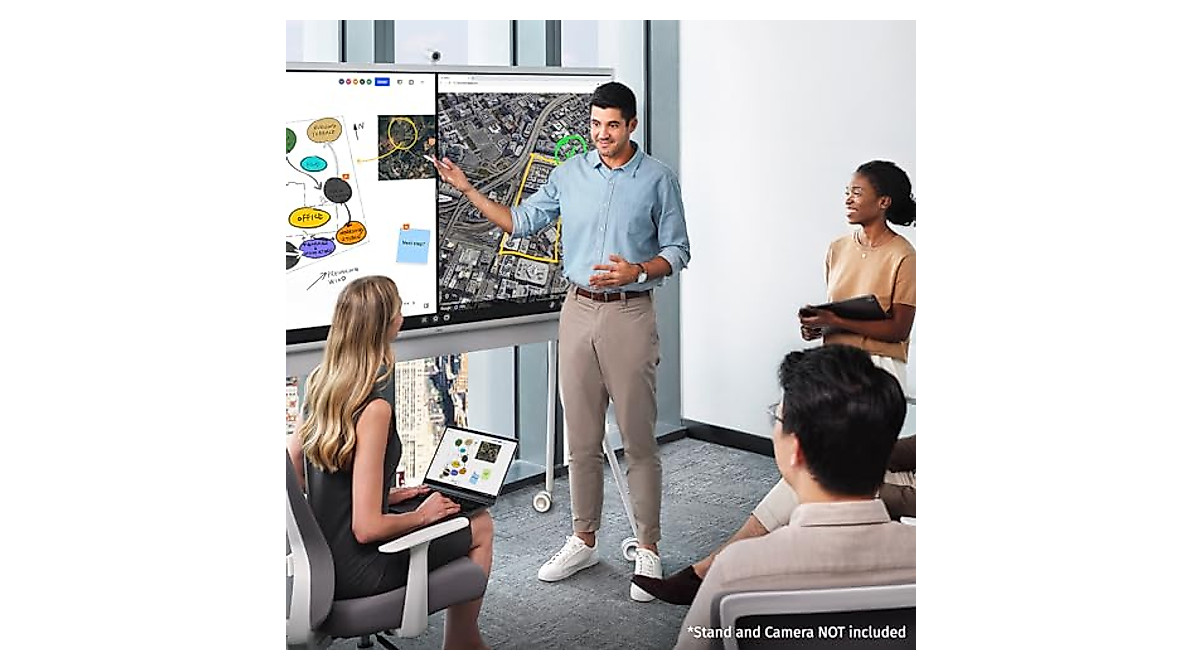 Vibe S1 4K UHD Smart Board - 55 Inch Interactive Whiteboard for Office ...