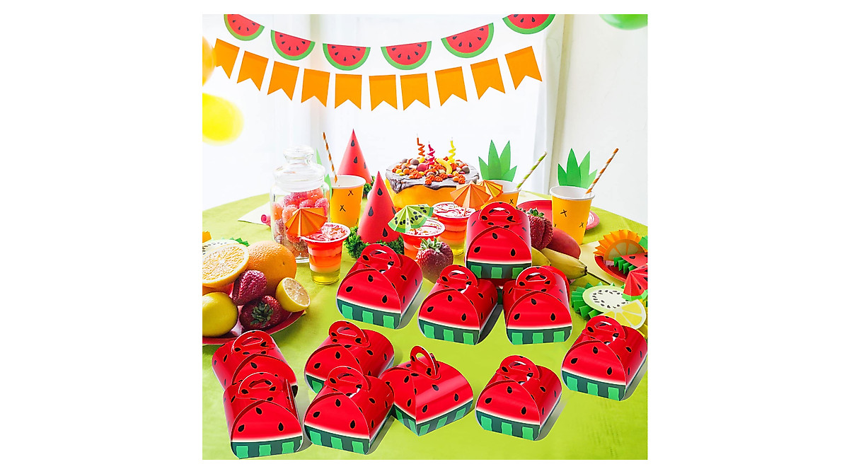 Watermelon Treat Boxes - Perfect for Summer Party Favors