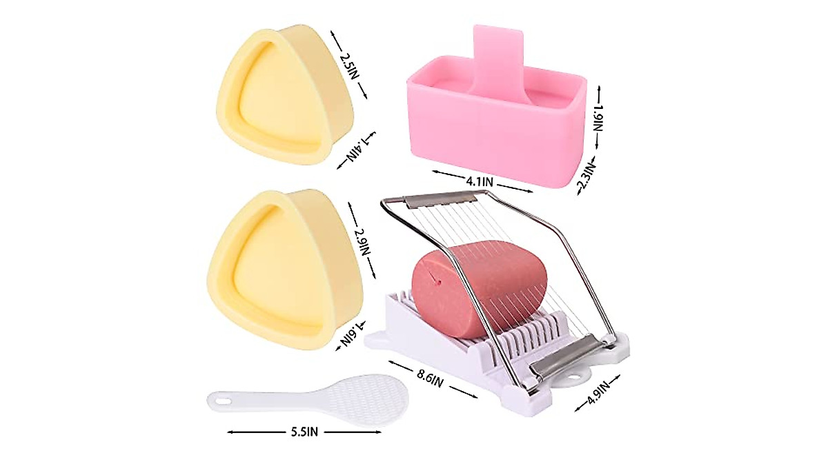 UERIAJIL Musubi Maker Kit for Perfect Sushi & Onigiri