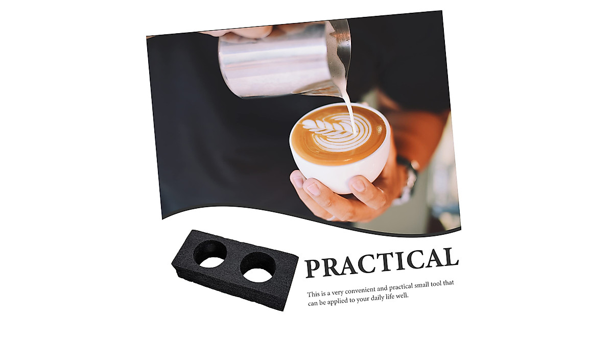 Secure 4 Pcs Milk Tea Cup Holders for Takeout & Delivery | Reusable Foam