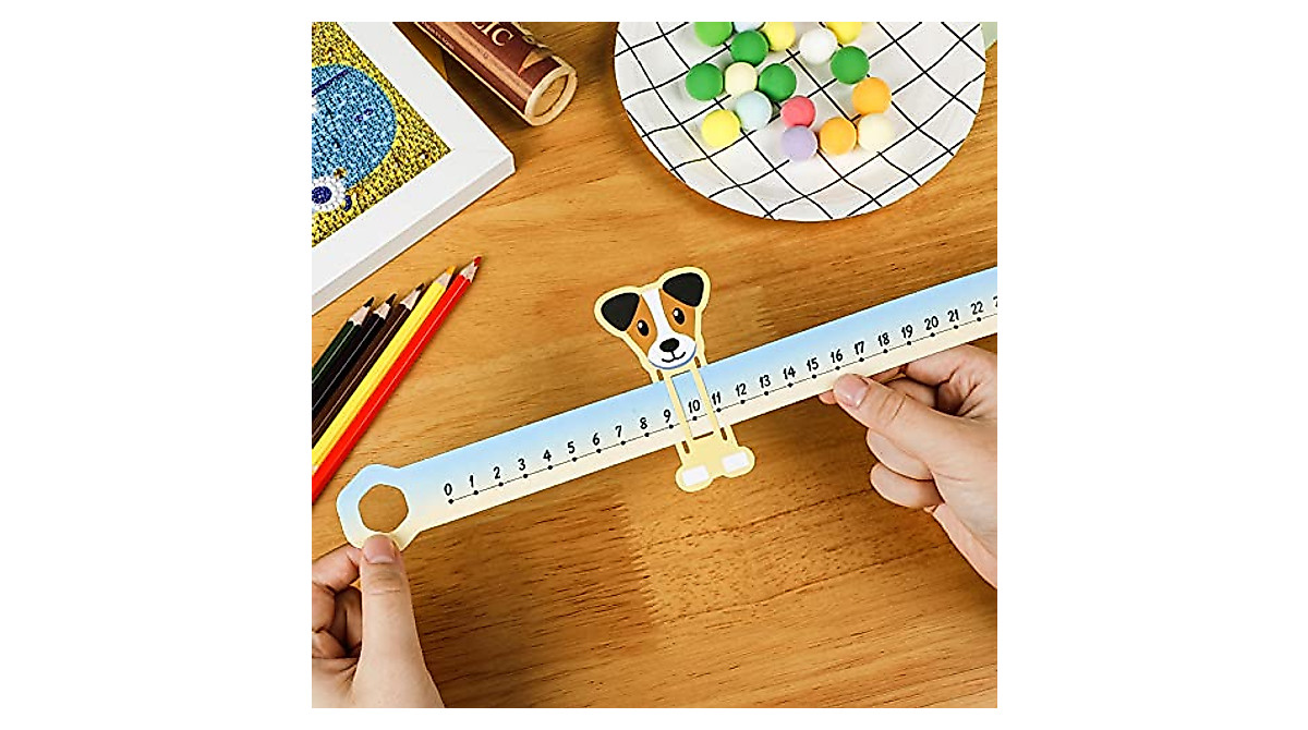 12 Pack Slide & Learn Number Lines for Kids Education