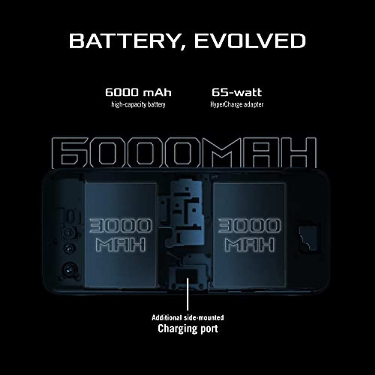 ASUS ROG 6 Cell Phone, 6.78” FHD+ 2448x1080 165Hz, 6000mAh Battery ...