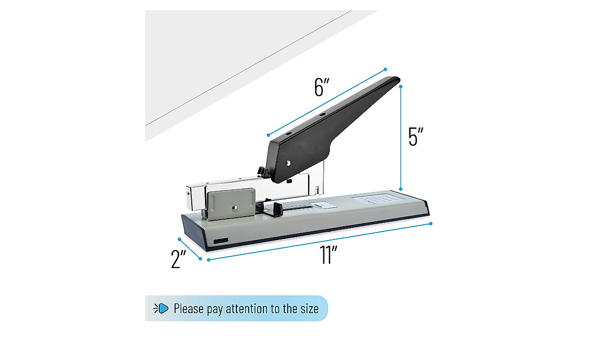 Heavy Duty Stapler by Mr. Pen - Sturdy Office Stapler for 100 Sheets