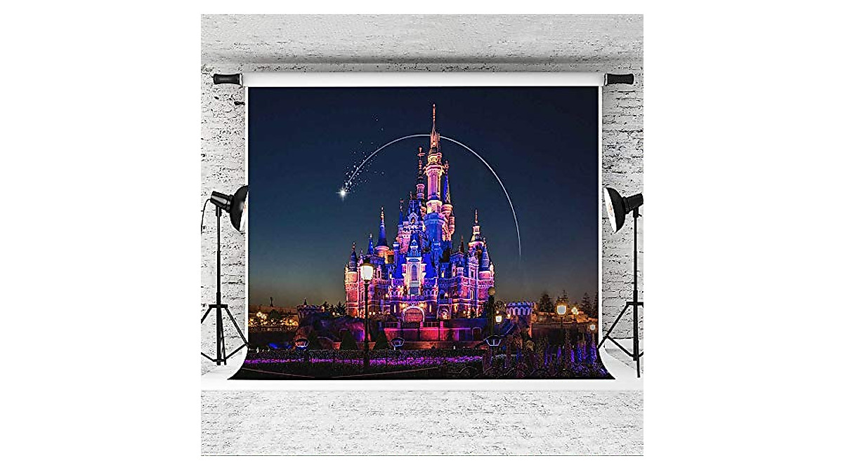 EOA Disney Castle Backdrop for Birthday Parties & Photos