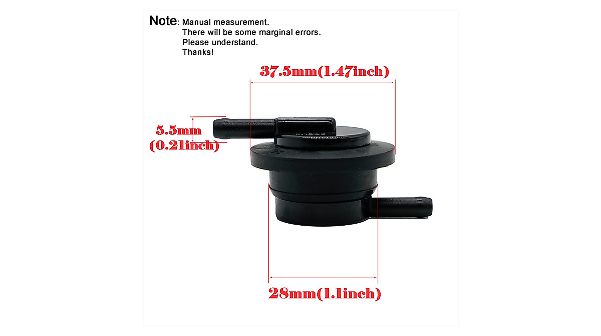 Replacement Fuel Tank With Vent Valve - Fits Predator 212cc 6.5HP Engine (USED/Return)