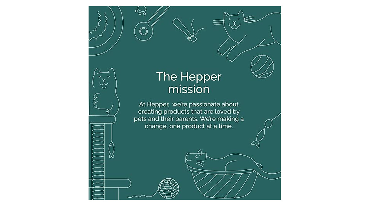Hepper Bio-Enzyme Pet Stain & Odor Remover Spray - Safe & Effective