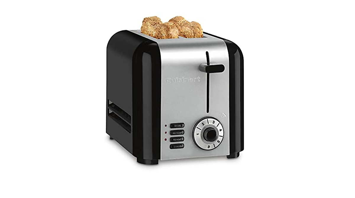 Cuisinart CPT-320P1 Compact 2-Slice Toaster - Brushed Stainless