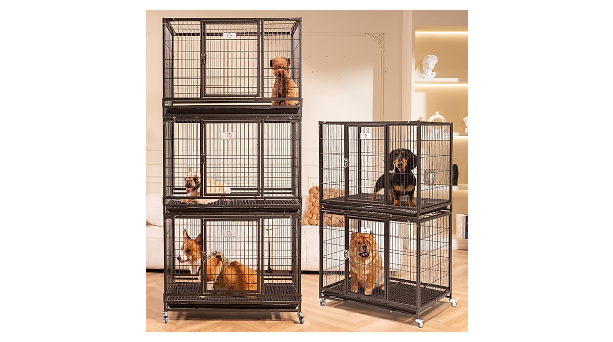 Heavy Duty Stackable Dog Cage 37