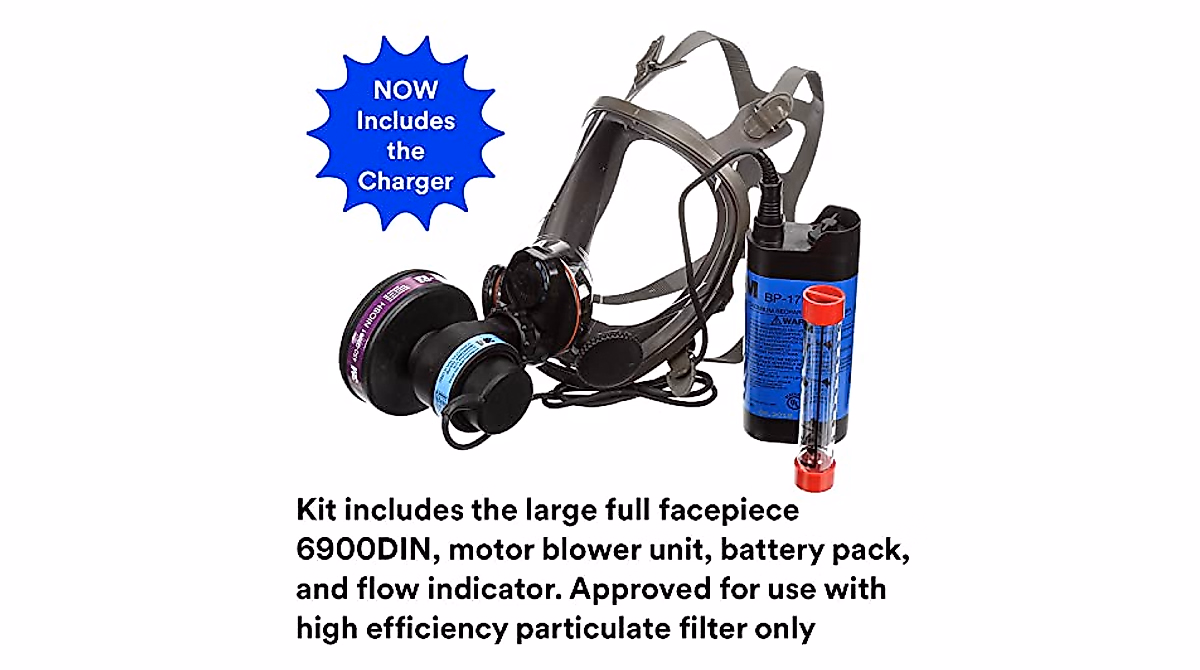 3M Powerflow Respirator Kit - Advanced Protection & Comfort