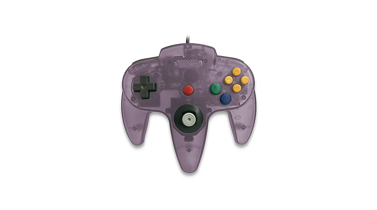 Old Skool Wired Controller for Nintendo 64 - Atomic Purple | Classic Gaming