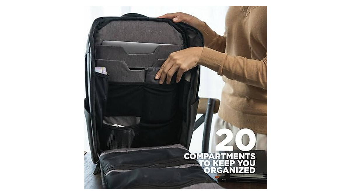 NOMATIC Water-Resistant RFID Backpack for Tech & Travel
