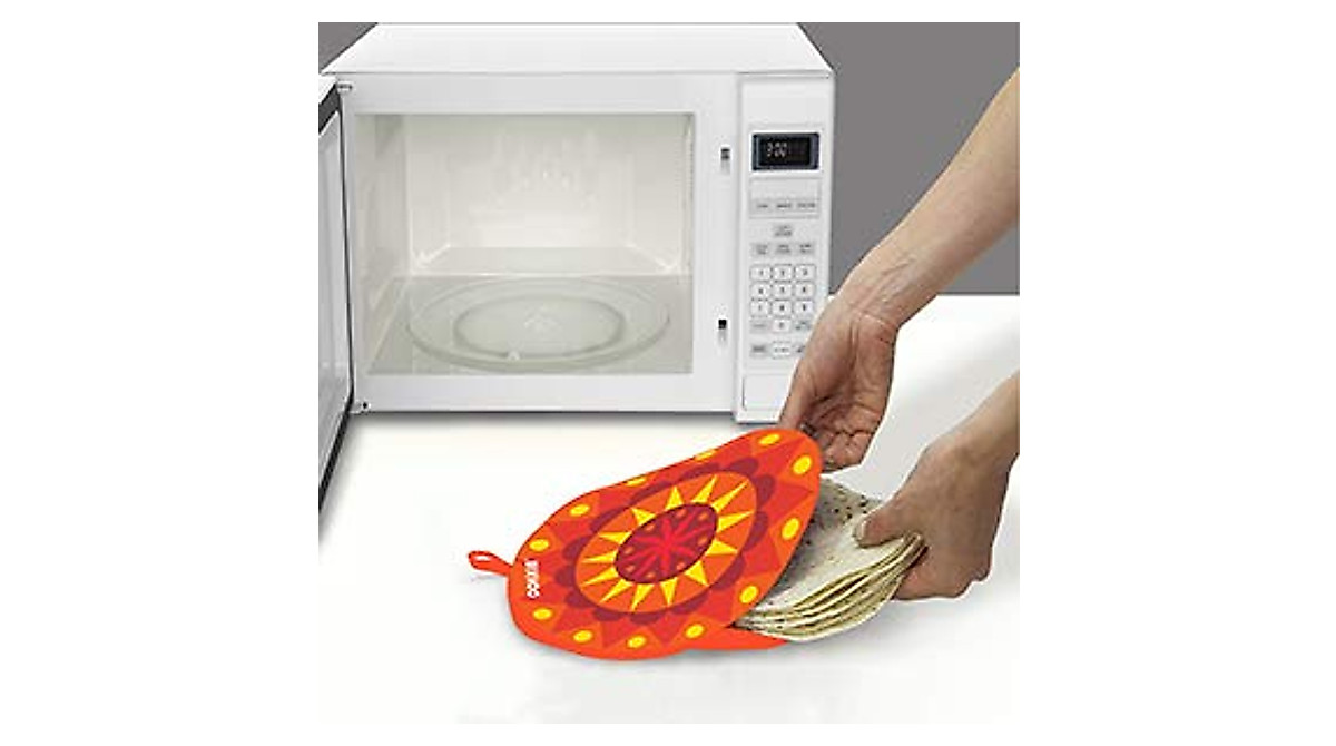 LEONAL Tortilla Warmer - Keeps Food Warm in Microwave | 12 Inch