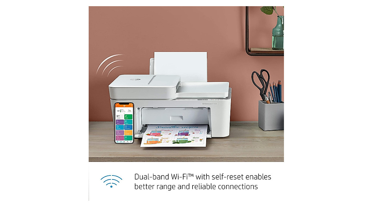 Bools H-P DeskJet 4155e All-in-One Wireless Printer for Home & Office