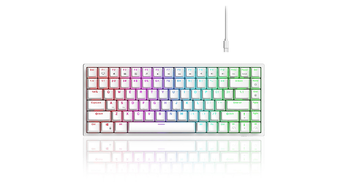 RK ROYAL KLUDGE RK84 TKL RGB Mechanical Keyboard