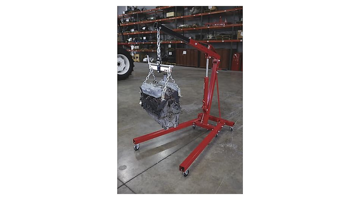 Strongway 2-Ton Hydraulic Engine Hoist - Versatile & Durable