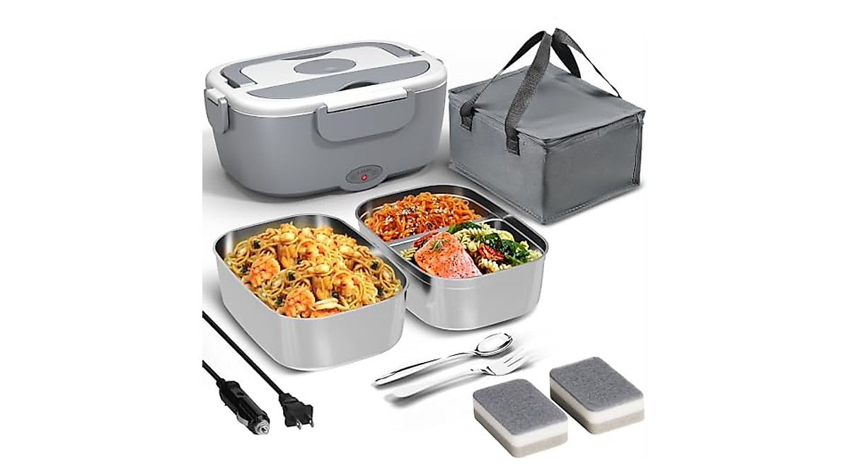 Sitlais Electric Lunch Box - Food Warmer for Work & Travel