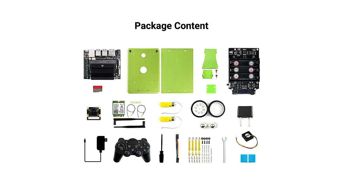Waveshare JetBot AI Kit - Jetson Nano Robot with Camera & WiFi