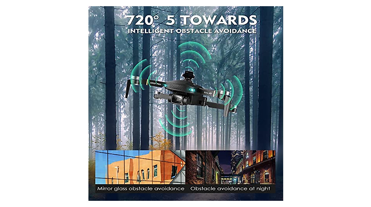 Pro GPS Drone with 4K Camera & Obstacle Avoidance