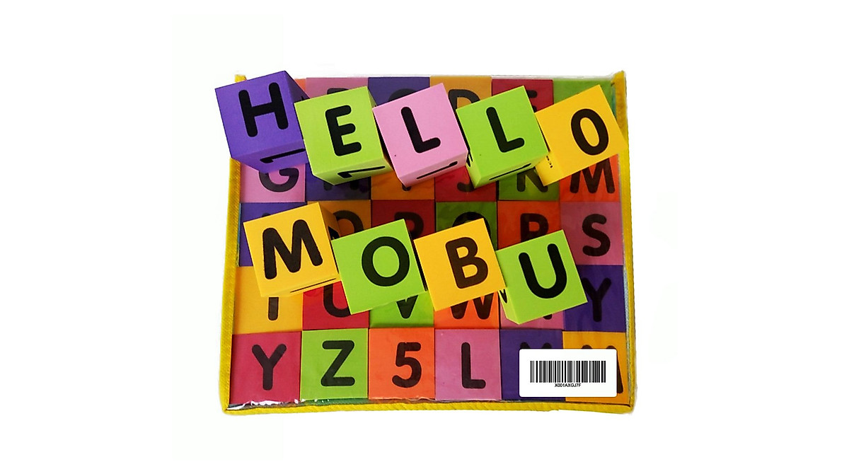MOBU Foam Building Blocks for Toddlers - 30 Pieces