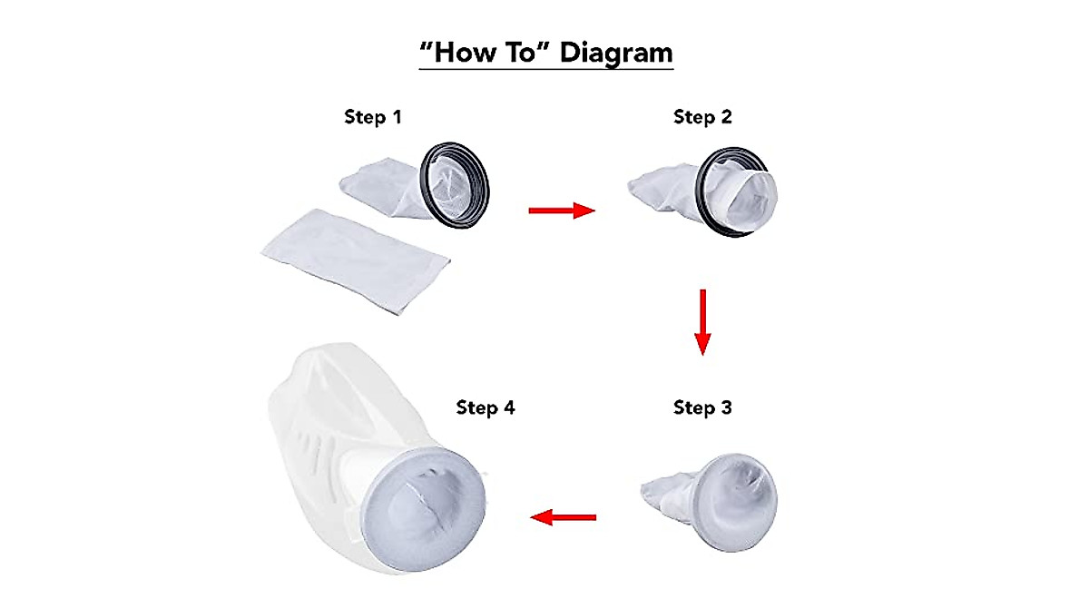 POOL BLASTER Microfilter Bags - Deep Clean Your Pool