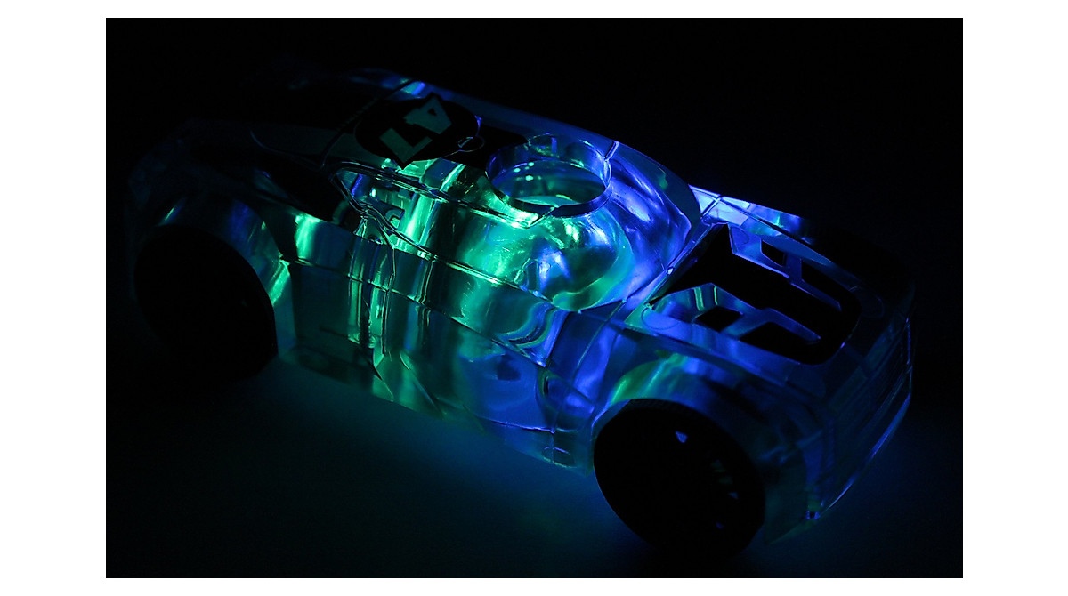 Light Up Marble Racers EMT Rescue Car - 1:43 Scale