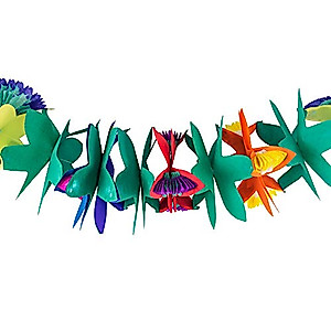 Lot De 2 Jupes De Table Hawaïennes De 2,7 M Avec Guirlande