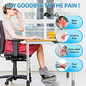 COBETE Ergonomic Rocking Foot Rest - Comfort & Massage
